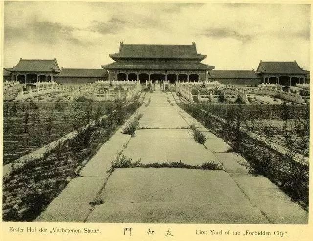 領越百年前的故宮風采，中國古建筑美哉！