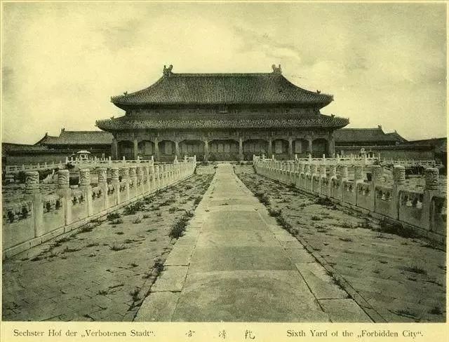 領越百年前的故宮風采，中國古建筑美哉！