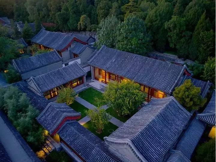 新中式建筑，安縵中式酒店