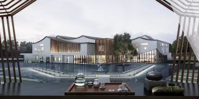 來(lái)自時(shí)光花絮，新中式建筑