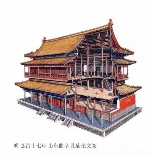 精辟的中國古建筑內(nèi)部結(jié)構(gòu)圖，值得收藏！