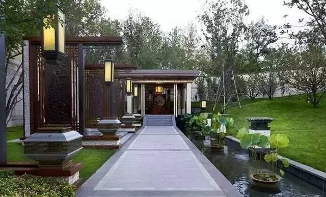 論新中式建筑中的景觀手法，傳統(tǒng)藝術(shù)構(gòu)造