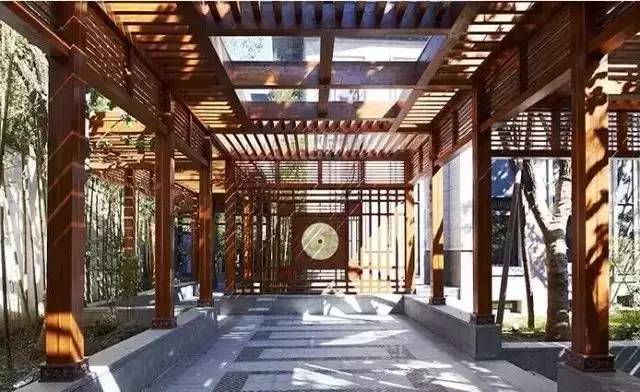 論新中式建筑中的景觀手法，傳統(tǒng)藝術(shù)構(gòu)造