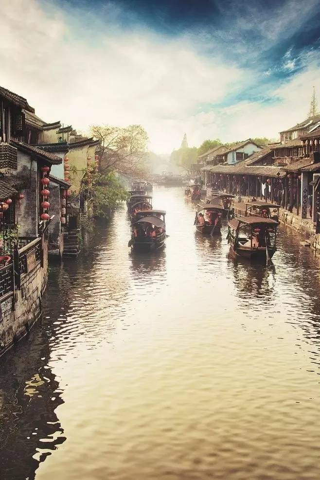 唯美中國(guó)古建筑：小橋流水、亭臺(tái)樓閣