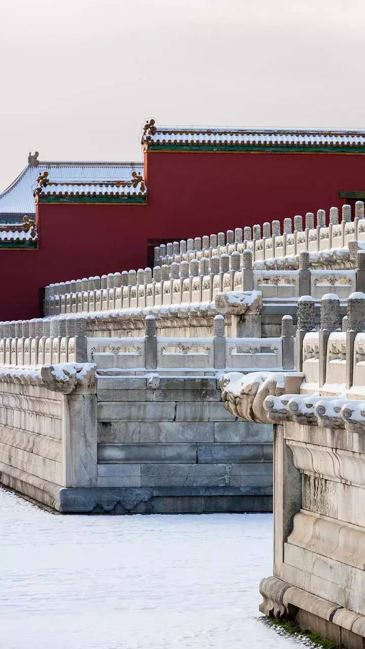 最美中國古建筑：紫禁城下雪了！