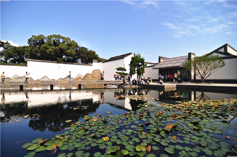 蘇州博物館，空間與園林的完美結(jié)合