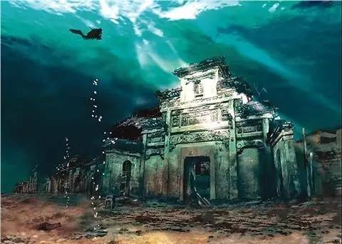 千島湖底水下古城，一筆一畫勾繪故鄉(xiāng)的情懷