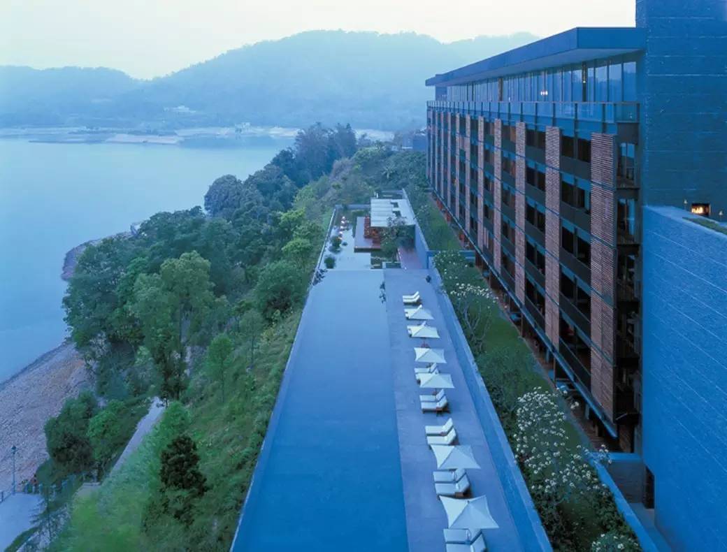 新中式建筑，涵碧樓中式酒店