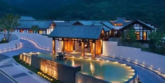新中式建筑，悅榕莊中式酒店