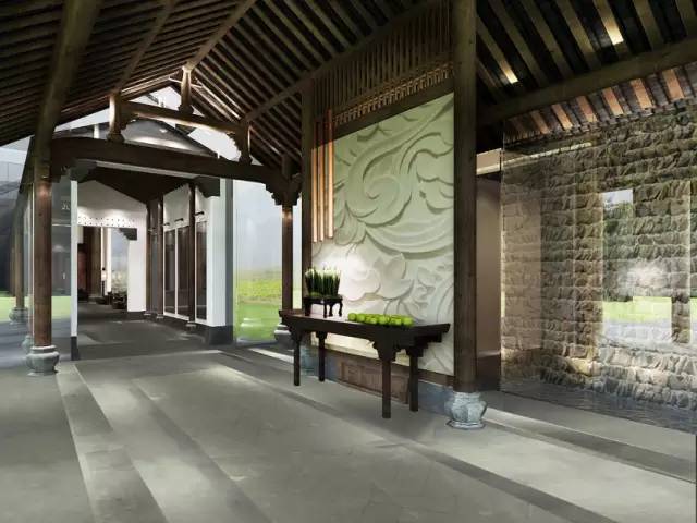 新中式建筑，悅榕莊中式酒店
