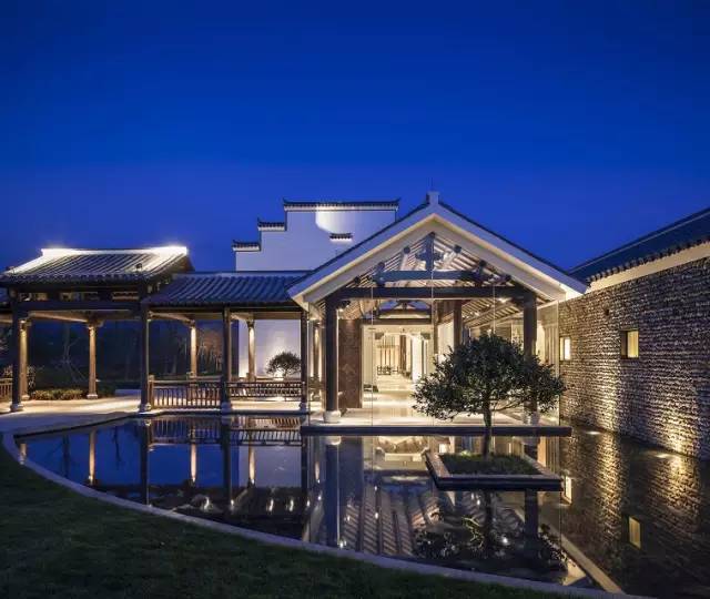 新中式建筑，悅榕莊中式酒店
