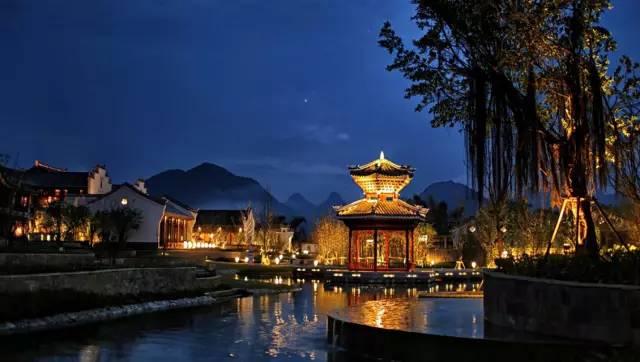 新中式建筑，悅榕莊中式酒店