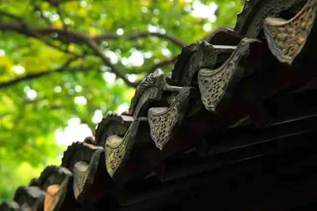 古建筑，一片瓦，遮風(fēng)擋雨