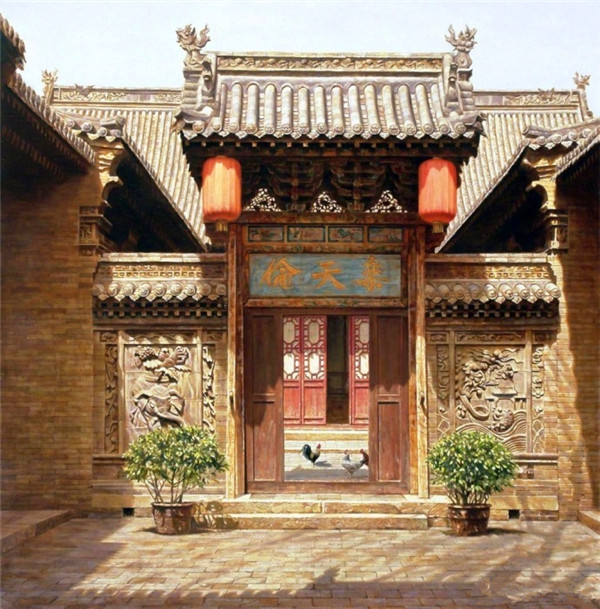 中式建筑，中國傳統(tǒng)老宅院