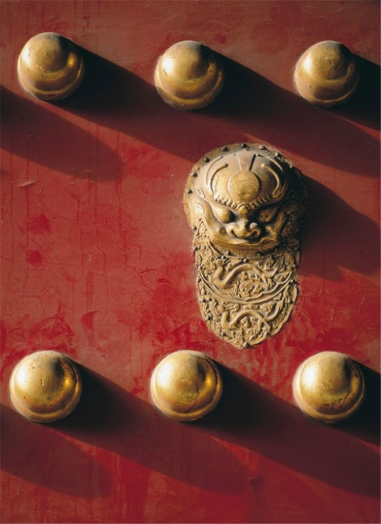 古建筑中國(guó)風(fēng)精致古門欣賞