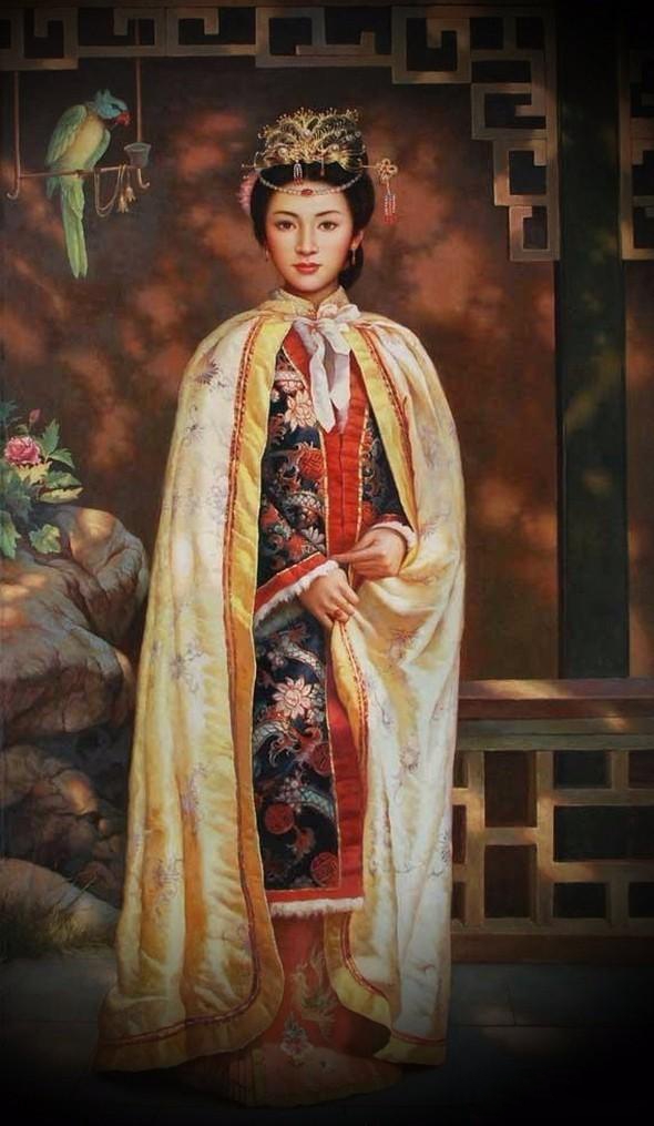 紅樓夢金陵十二釵油畫，中國文化與西方藝術