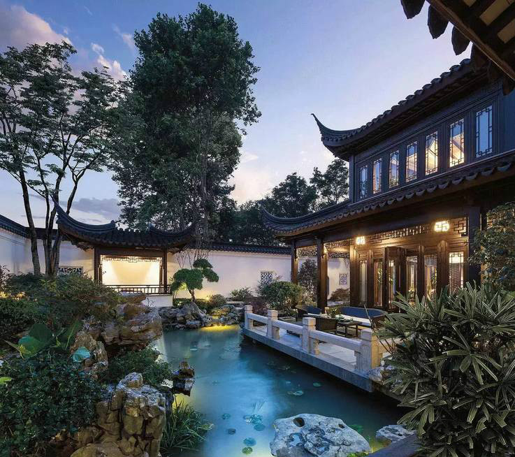 中式庭院設(shè)計(jì)，中國(guó)人內(nèi)心的歸屬