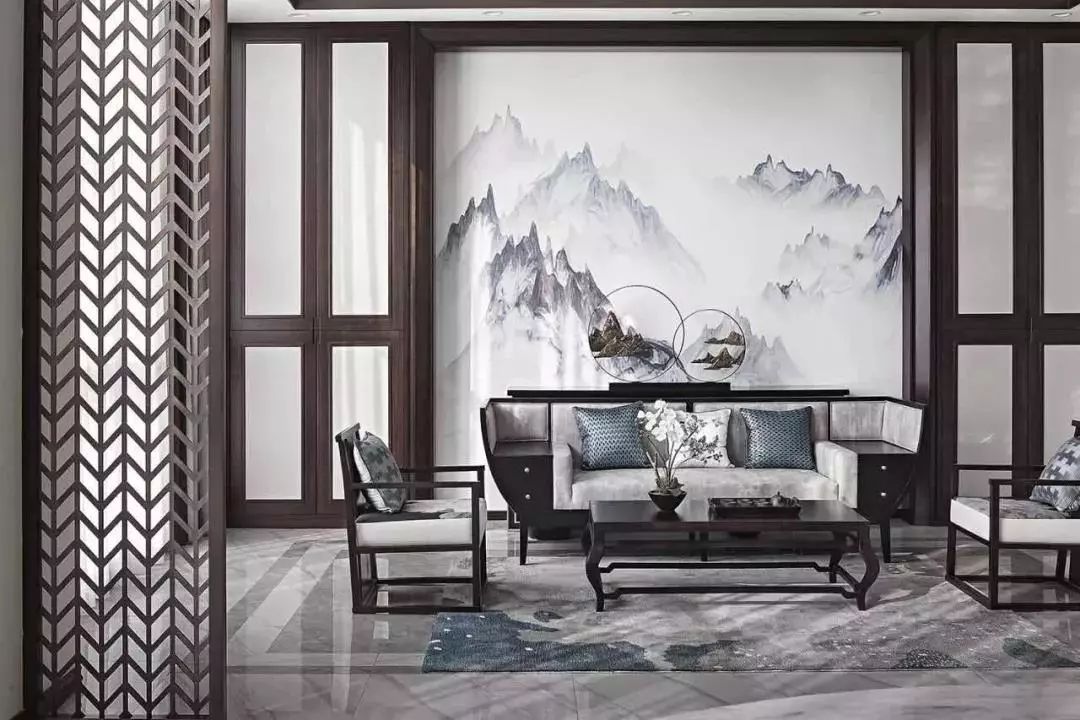 中式裝修，素雅不過沙發(fā)墻