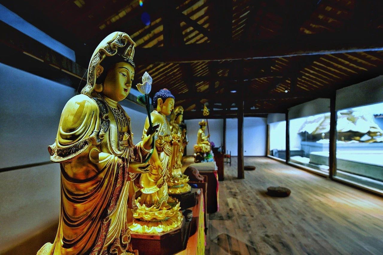 杭州·化城壹處，坐落在化城寺的佛元素里