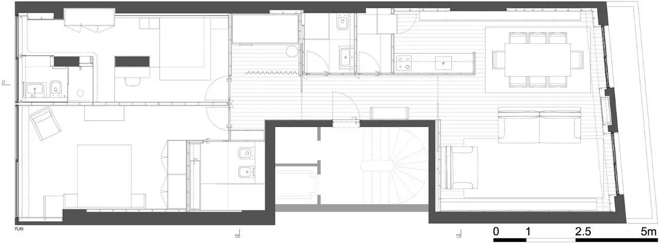 極簡原木海邊度假小屋，中式裝修設計