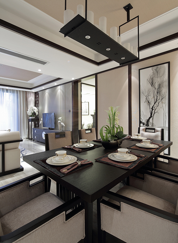 新中式裝修設(shè)計(jì)，會(huì)舍裝修設(shè)計(jì)(三)