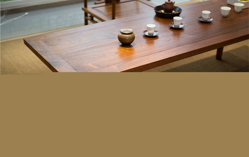 明清古典中式簡(jiǎn)約實(shí)木茶桌