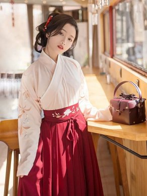 行香子中國風漢服，優(yōu)雅絕代風華
