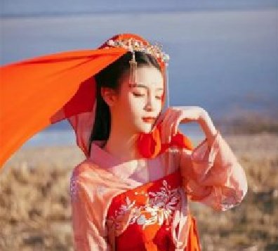婉娘齊胸襦裙，清新淡雅漢服圖片