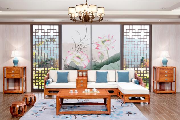 花梨木家具，中式實(shí)木玄關(guān)柜子