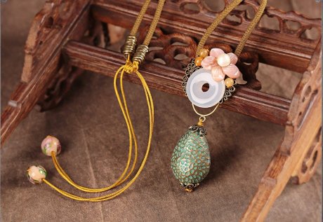 芳華如夢項(xiàng)鏈，別致典雅項(xiàng)鏈?zhǔn)罪? /></div></a>
		<a target=