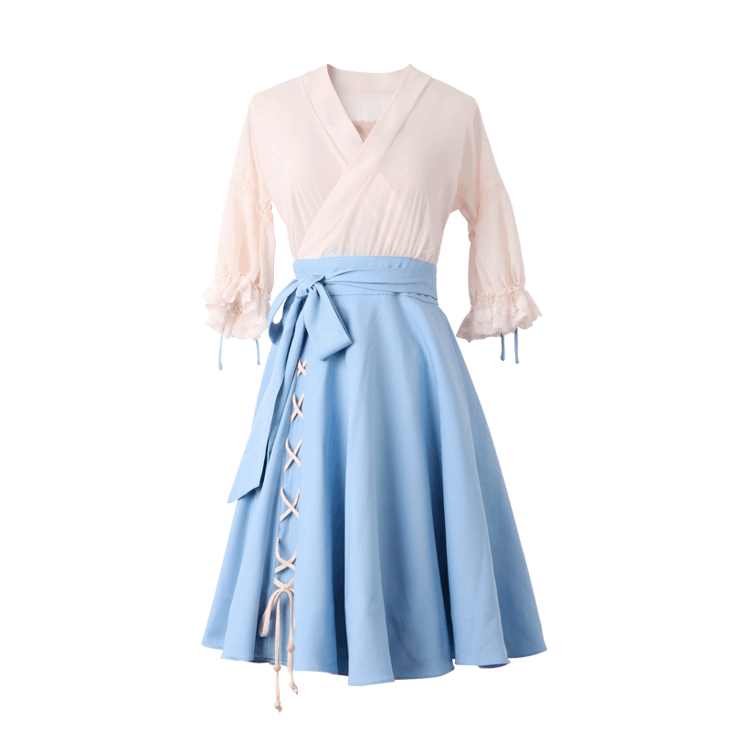 窈窕淑女古風(fēng)漢服，俏皮可愛漢服美女