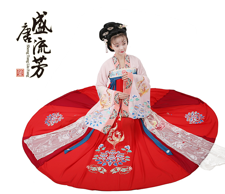盛唐流芳漢服，窈窕淑女漢服美女
