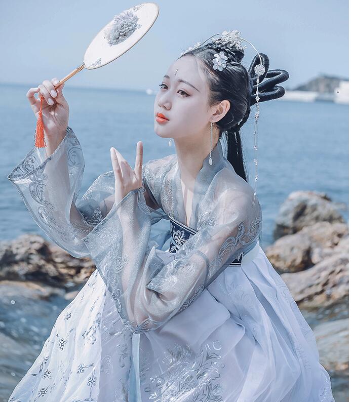 漢服齊胸襦裙，日常清新仙女裙