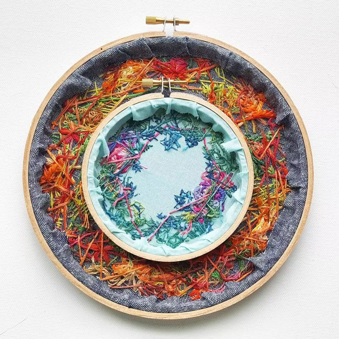唯美手工刺繡藝術：用針線填滿你的生活吧!