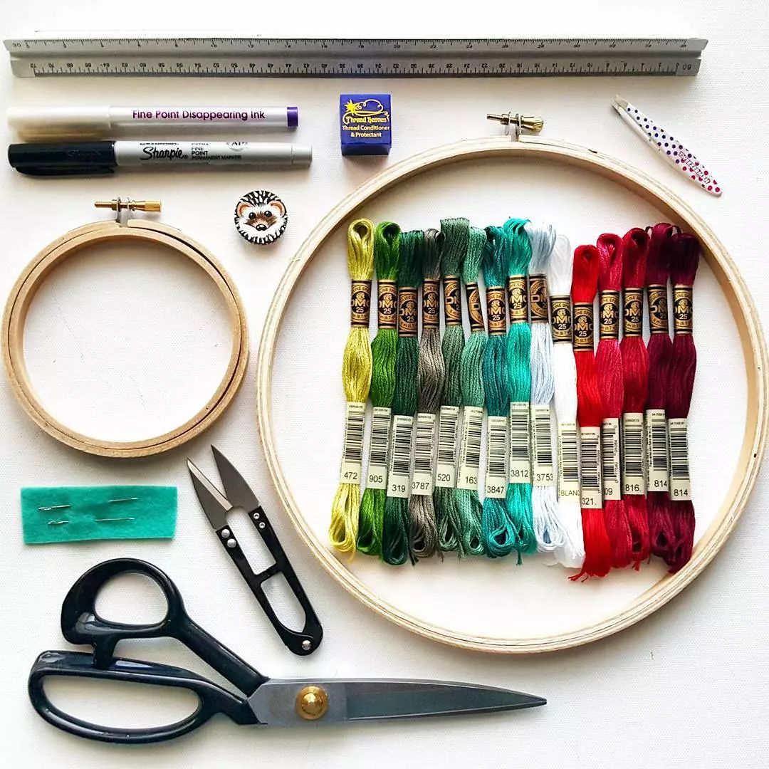 唯美手工刺繡藝術：用針線填滿你的生活吧!
