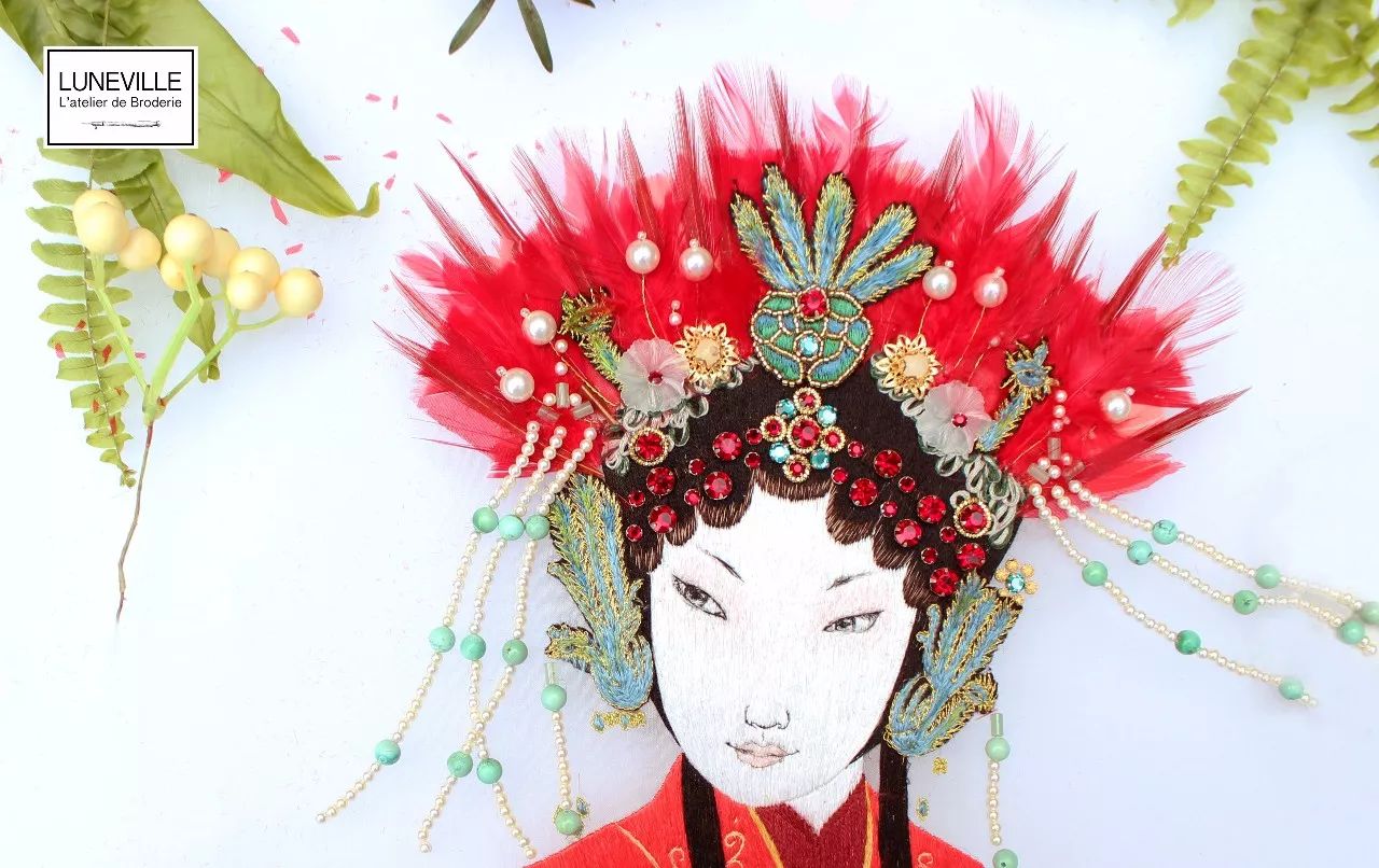 骨子里的刺繡藝術(shù):用刺繡技藝把生活過成詩