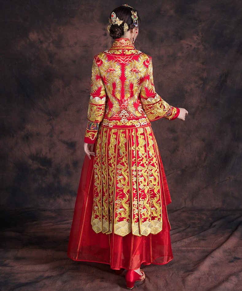 喚醒傳統(tǒng)中國風(fēng)俗的唯美中式禮服新娘禮服