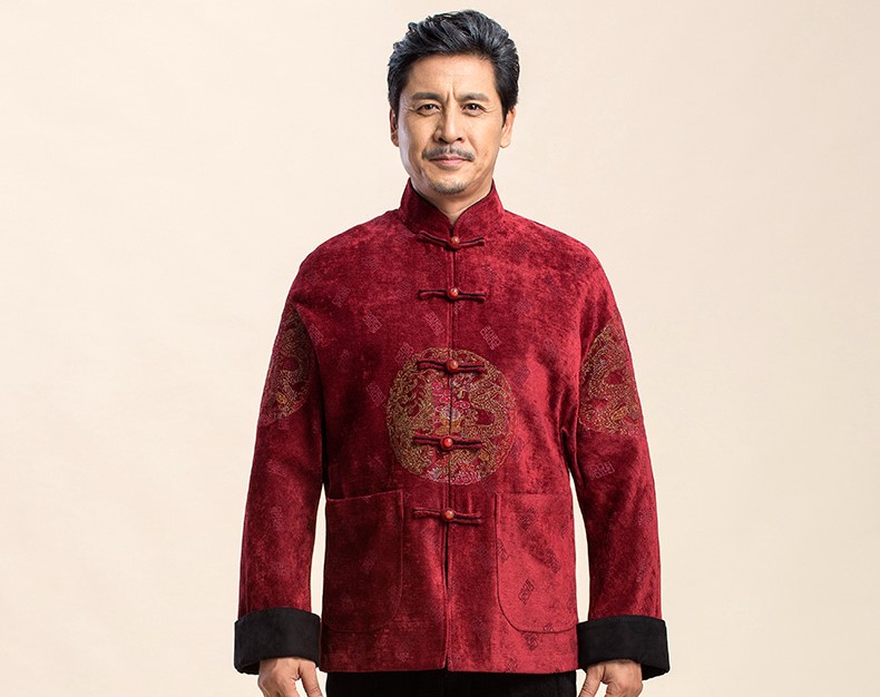 中式唐裝棉襖，中國(guó)風(fēng)外套