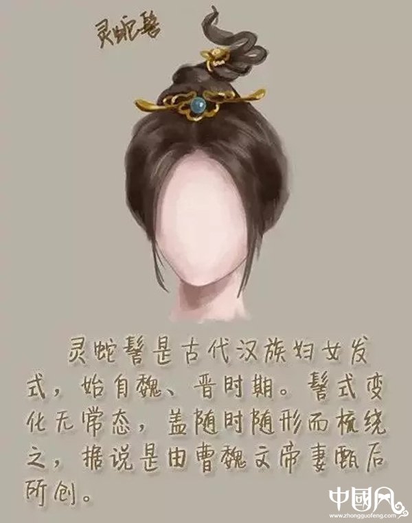 中國風(fēng)女子古裝發(fā)型參考（四）