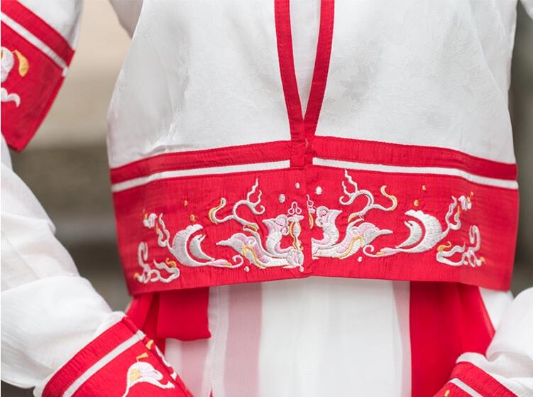 中國(guó)風(fēng)古裝漢元素表演服