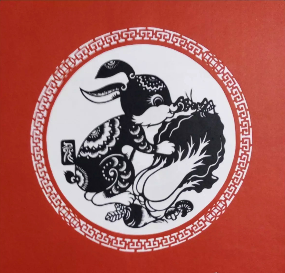吉祥十二生肖剪紙圖片，薛娜剪紙作品欣賞