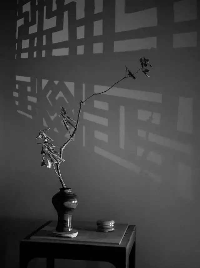 超有意境的瓶花藝術(shù)，一組簡(jiǎn)約中國瓶花藝術(shù)