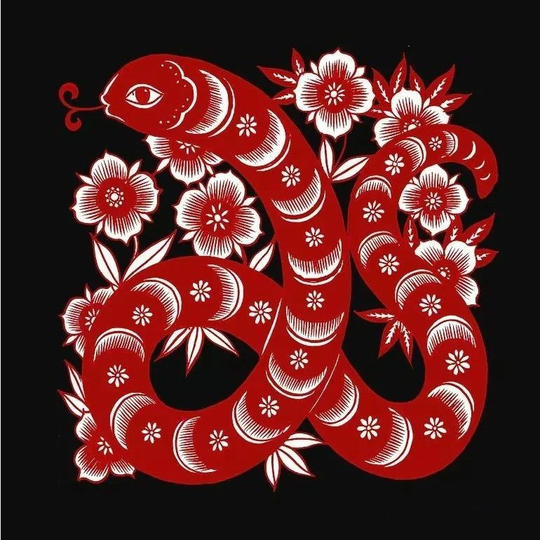 紅與黑的剪紙藝術，曹文峰十二生肖剪紙作品