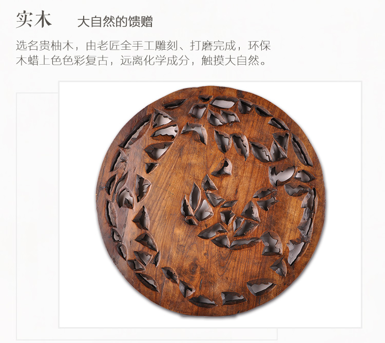 泰式雕刻，柚木雅致精美木雕