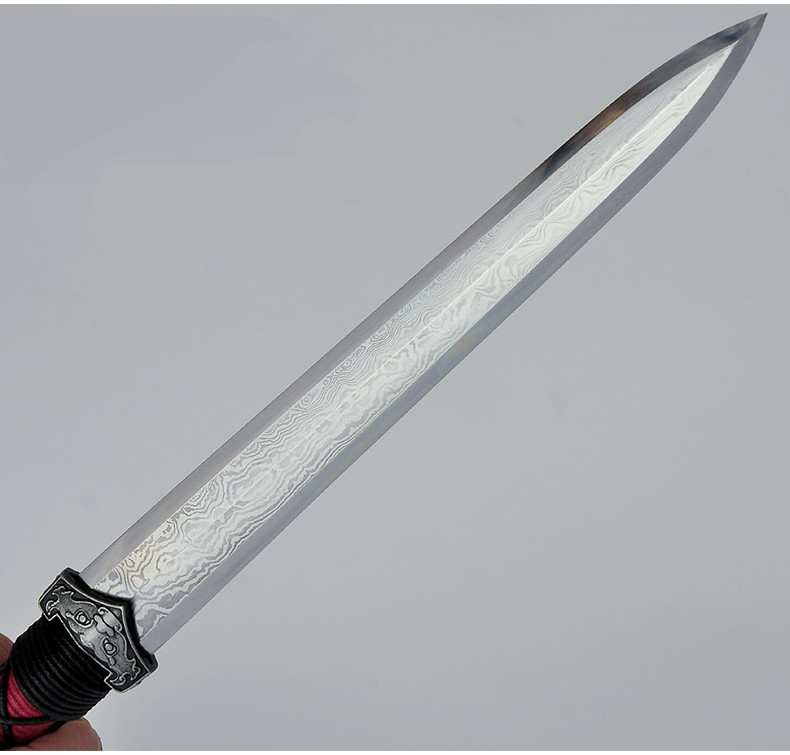 漢代短劍質(zhì)樸簡(jiǎn)約兵器，中國(guó)風(fēng)工藝品寶劍