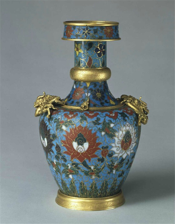 故宮博物館藏元明清掐絲琺瑯，景泰藍(lán)