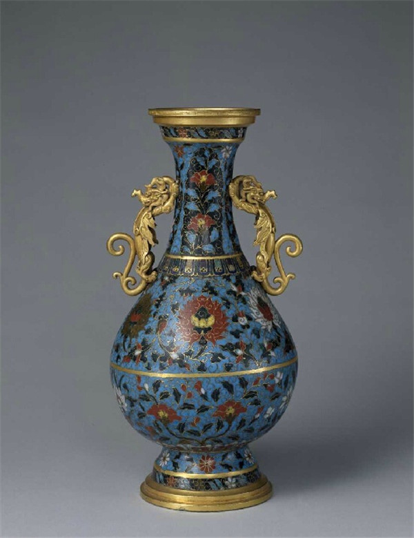 故宮博物館藏元明清掐絲琺瑯，景泰藍(lán)