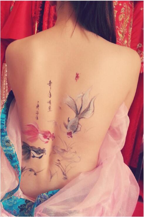 中國風人體彩繪，彩繪藝術