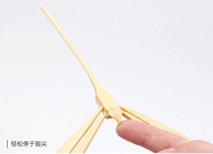 中國風純手工竹制品平衡竹蜻蜓筆筒