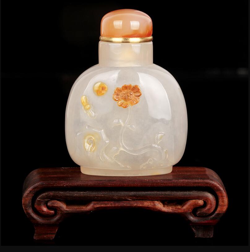 瑪瑙鼻煙壺，帝王心頭的玩物